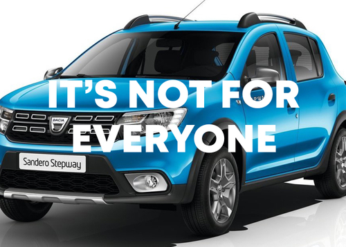 featured image thumbnail for post Dacia - It's Not For Everyone